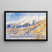 Ghiridone in inverno - Christian Rohlfs — quadro incorniciato alla parete