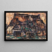 Maison à Soest - Christian Rohlfs — quadro incorniciato alla parete
