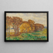 Paesaggio autunnale - Christian Rohlfs — quadro incorniciato alla parete