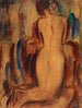 Nu a ginocchio - Christian Rohlfs — vista dell’opera
