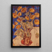 Calceolaria - Christian Rohlfs — quadro incorniciato alla parete