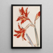 Amaryllis rosso - Christian Rohlfs — quadro incorniciato alla parete