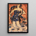 Danseuse - Christian Rohlfs — quadro incorniciato alla parete