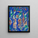 Paesaggio westphalien - Christian Rohlfs — quadro incorniciato alla parete