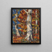 di Faggi bianchi in autunno - Christian Rohlfs — quadro incorniciato alla parete