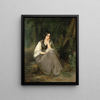 Christian Schussele - Evangeline.webp