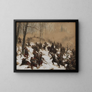 Christian Sell The Younger - Winterliche Kriegsszene 187071.webp