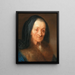 Una vecchia donna - Christian Seybold — quadro incorniciato alla parete