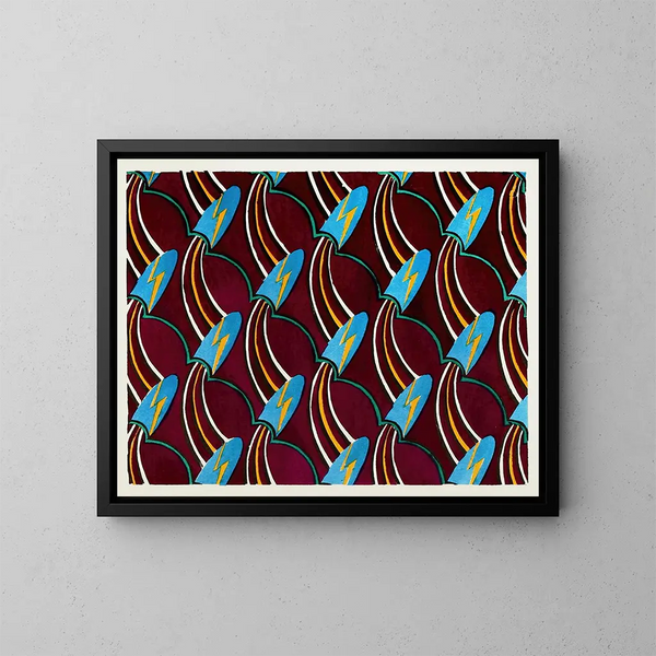 Forme di gioielli decorativi per la superficie Pl 02 - Christian Stoll — quadro incorniciato alla parete