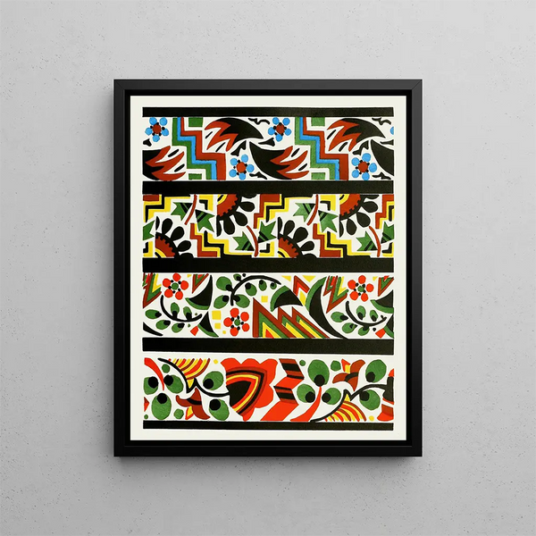 Forme decorative per la superficie Pl 16 - Christian Stoll — quadro incorniciato alla parete