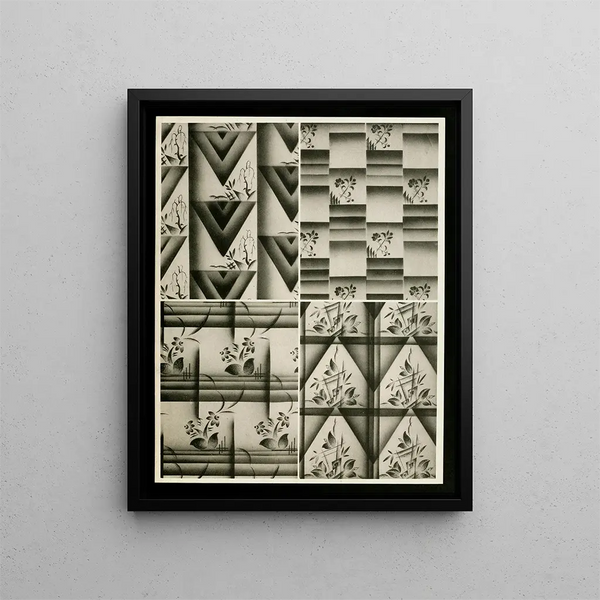 Forme decorative per la superficie Pl 27 - Christian Stoll — quadro incorniciato alla parete