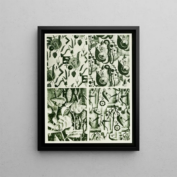Forme decorative per la superficie Pl 37 - Christian Stoll — quadro incorniciato alla parete