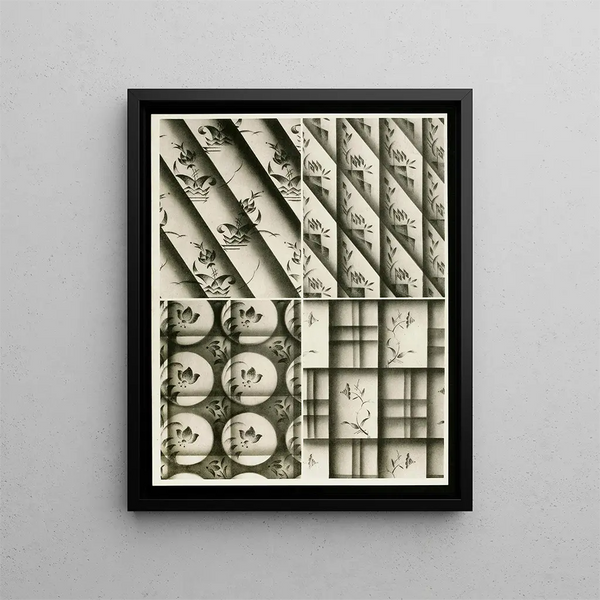 Forme decorative per la superficie Pl 40 - Christian Stoll — quadro incorniciato alla parete