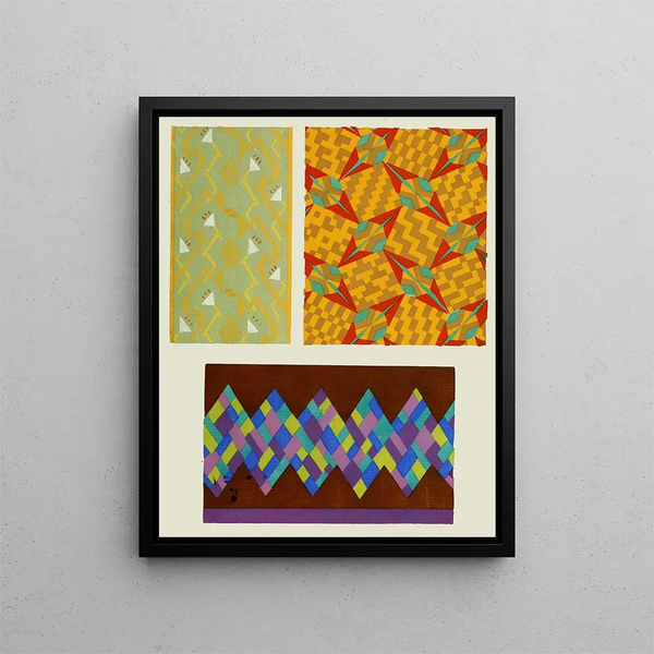 Forme decorative per la superficie Pl 42 - Christian Stoll — quadro incorniciato alla parete
