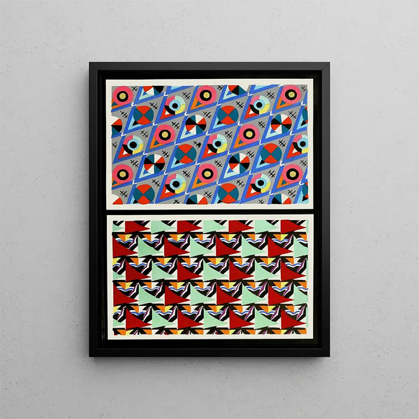 Forme decorative per la superficie Pl 45 - Christian Stoll — quadro incorniciato alla parete