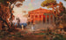 Paesaggio ideale con tempio - Christian Wilberg — vista dell’opera