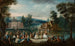 Festività in un parco - Christian Wilhelm Ernst Dietrich — vista dell’opera