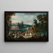 Festività in un parco - Christian Wilhelm Ernst Dietrich — quadro incorniciato alla parete