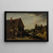 Scène de la vie rurale - Christian Wilhelm Ernst Dietrich — quadro incorniciato alla parete