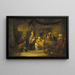 La Circoncision - Christian Wilhelm Ernst Dietrich — quadro incorniciato alla parete
