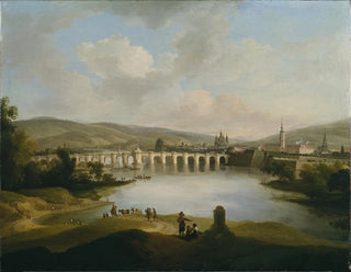Vista di una città - Christian Wilhelm Ernst Dietrich — vista dell’opera