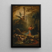 L'agonie dans le jardin - Christian Wink — quadro incorniciato alla parete