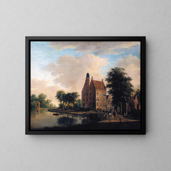 Maison Oudaen vicino a Breukelen - Christian Zepp — quadro incorniciato alla parete