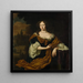 Christina Backer - Michiel Van Musscher — quadro incorniciato alla parete