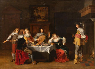 Christoffel Jacobsz van der Lamen - Merry company.webp
