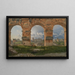Vista attraverso tre archi del terzo piano del Colosseo - Christoffer Wilhelm Eckersberg — quadro incorniciato alla parete
