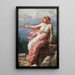 Gli addii di Alcyone a suo marito secondo Le Metamorfosi di Ovidio canto XI - Christoffer Wilhelm Eckersberg — quadro incorniciato alla parete