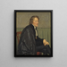 Bertel Thorvaldsen lo scultore danese - Christoffer Wilhelm Eckersberg — quadro incorniciato alla parete