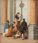 Devozione alla Porta Santa della Basilica di San Pietro - Christoffer Wilhelm Eckersberg — vista dell’opera
