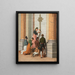 Devozione alla Porta Santa della Basilica di San Pietro - Christoffer Wilhelm Eckersberg — quadro incorniciato alla parete