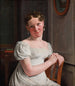 Julie Eckersberg née Juel, la seconda moglie dell'artista - Christoffer Wilhelm Eckersberg — vista dell’opera