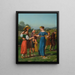 Della giovane ragazza lontano D'après le poème de Schiller - Christoffer Wilhelm Eckersberg — quadro incorniciato alla parete