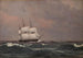 La corvette Najaden par gros temps - Christoffer Wilhelm Eckersberg — vista dell’opera