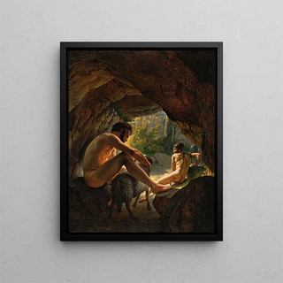 Christoffer Wilhelm Eckersberg - Ulysses Fleeing the Cave of Polyphemus.webp