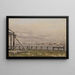 Vista dai forni di calce a Copenaghen - Christoffer Wilhelm Eckersberg — quadro incorniciato alla parete