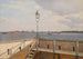 Vista dalla batteria di Trekroner con Copenaghen in lontananza - Christoffer Wilhelm Eckersberg — vista dell’opera