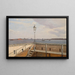Vista dalla batteria di Trekroner con Copenaghen in lontananza - Christoffer Wilhelm Eckersberg — quadro incorniciato alla parete