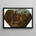 Singerie Le sculpteur - Christophe Huet — quadro incorniciato alla parete