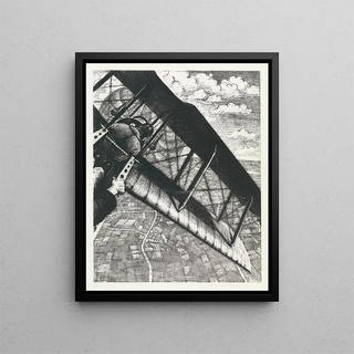 Christopher R W Nevinson - Banking at 4000 Feet.webp