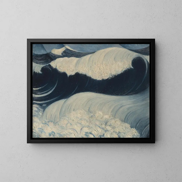 La Vague - Christopher R W Nevinson — quadro incorniciato alla parete