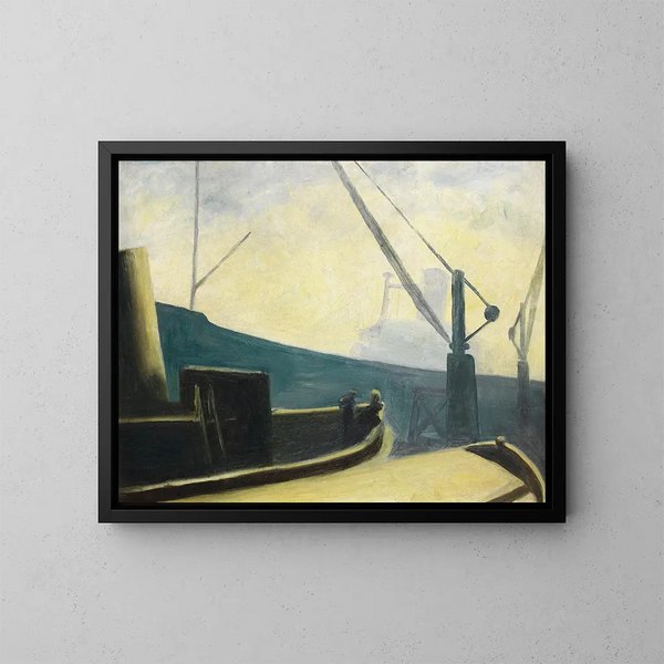 L'Atteinte - Christopher Wood — quadro incorniciato alla parete