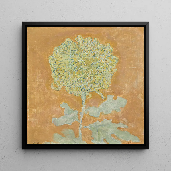 Chrysanthème - Piet Mondrian