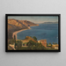 Paesaggio sul bordo del lago - Chrystian Breslauer — quadro incorniciato alla parete