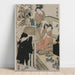 Riproduzione del dipinto Chushingura, Atto IX de L'entrepôt de la loyauté - Kitagawa Utamaro