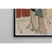 Riproduzione del dipinto Chushingura - Atto VIII del Tesoro della Lealtà - Kitagawa Utamaro
