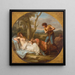 Cimon e Ifigenia - Angelica Kauffmann — quadro incorniciato alla parete